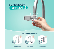 TAPP WATER Filtr do wody na kran EcoPro Compact Chrome - 1440141 - zdjęcie 4